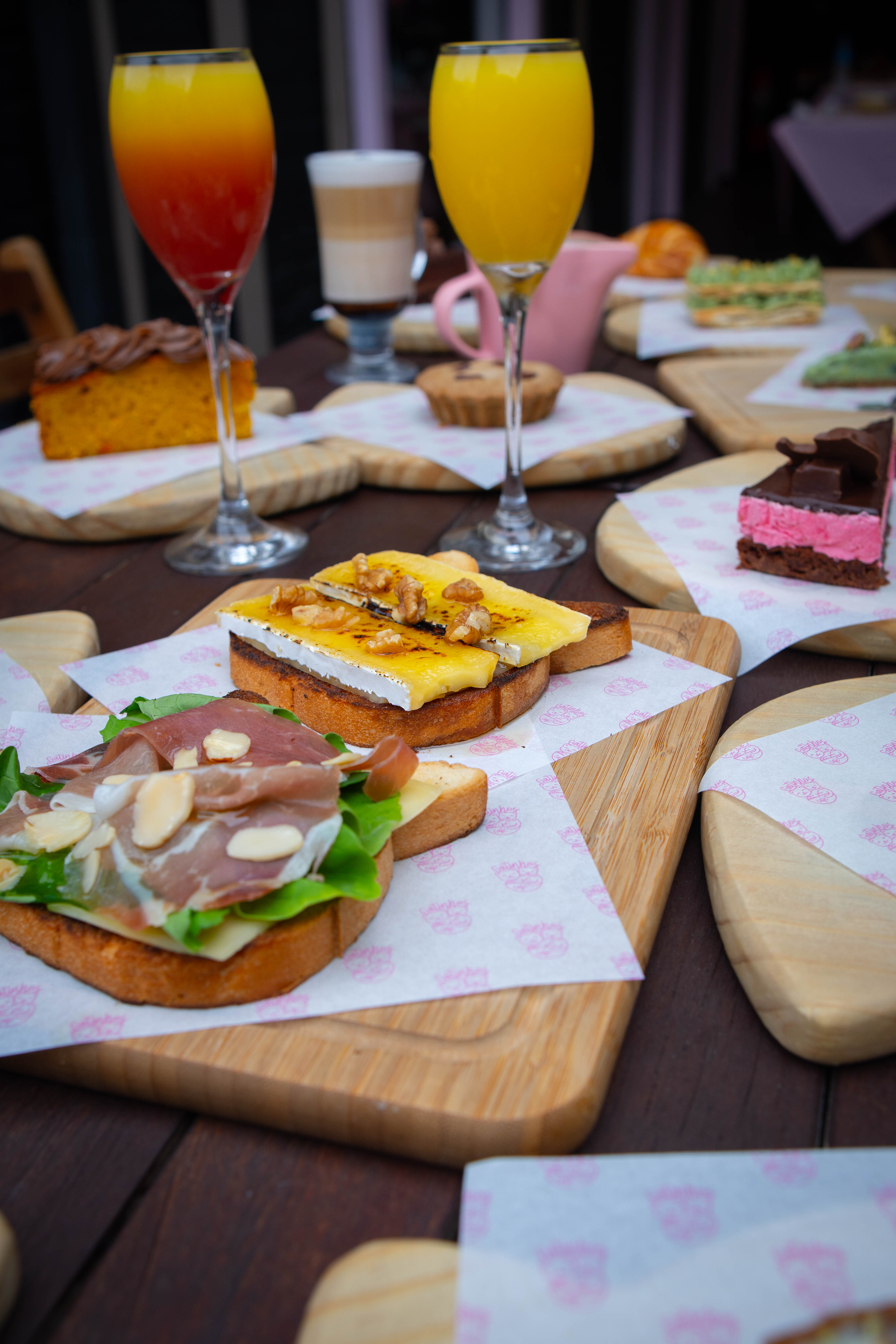 Item do cardápio do Gatinhos Café